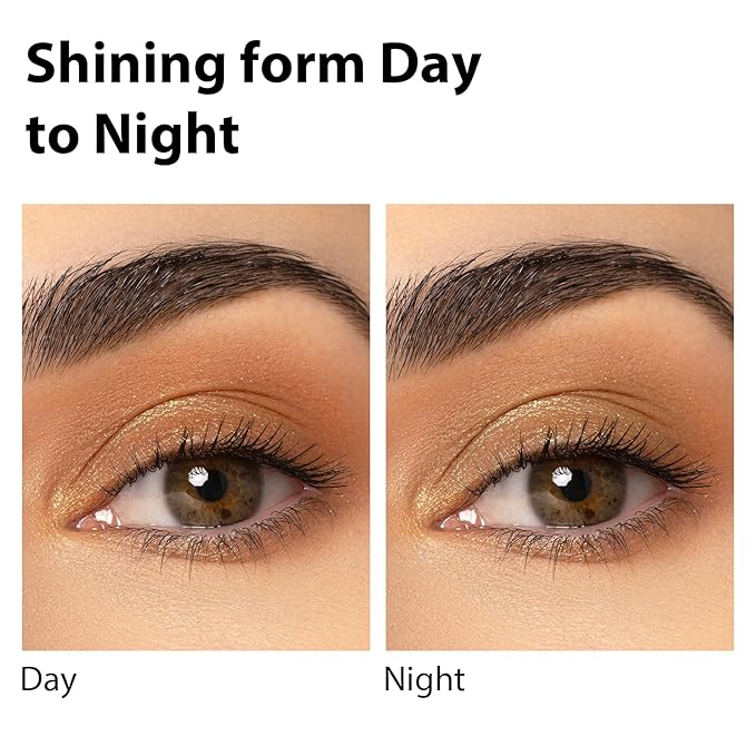 Boobeen 5-Color Eyeshadow Palette, Brown Neutral Tones with Matte Shimmer Glitter Finishes, Long-Lasting Everyday Makeup Palette，Blendable & Pigmented,Travel-Friendly