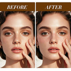 Glitter Freckles Face Tattoo, 30PCS Body Glitter Christmas Face Tattoos, Sparkle Patches for Women, Waterproof Fake Freckles,Festival Rave Outfits Festival Decorations (GOLD&Silver&Rose Gold)