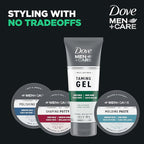DOVE MEN + CARE Styling Gel 3 count Hair Taming Gel for a Strong Hold Hair Styling Product for Thicker and Healthier Looking Hair 7 oz