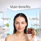 Marbela Cosmetics Clay and Rosemary Handmade Soap Bar - Made in USA, Vegan Friendly, Palm Oil Free, Natural Bar Soap - Gentle Face & Body Soap for Daily Skin Care, Moisturizing & Nourishing - 3.5 oz