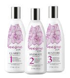 Maison 276 Pre-Shampoo, Shampoo and Conditioner for Silver, Gray & Blonde Hair, 3-Step System Tone-Correcting Shampoo, NOT a Purple Shampoo, Neutralizes Brassiness, Sulfate-Free, 3x 8oz Bottles