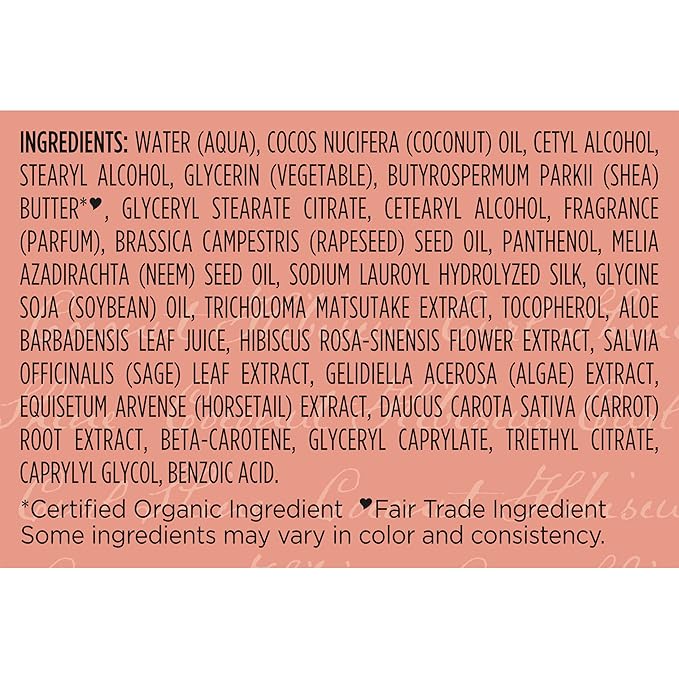 SheaMoisture Curl & Style Milk Coconut & Hibiscus with Silk Protein & Neem Oil for Thick, Defined, Curly Hair Fair Trade, Sulfate-Free 8 oz