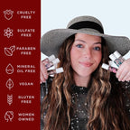 Honestly Margo Roller Girl Roll-On Lip Gloss (Cherry Cherry, 2 Pack) – Lip Gloss for Women with Hydrating Vitamin E & Moisturizing Shine, Refreshingly Lightweight Your Lip Stain, Non Stick Gloss