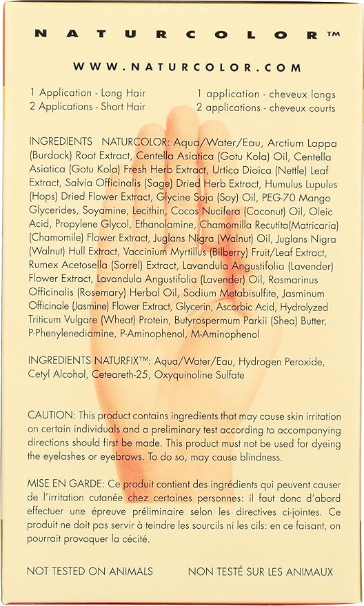 naturcolor Haircolor Hair Dye - Manzanita Blonde, 4 Fl Oz (10C)