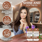 Caffeine Shampoo and Conditioner Set - Volumizing Products for Women and Men - Thickening, Volume Boosting Formula for Thinning and Fine Hair - Sulfate Free, No Parabens - Hydrating, Salon Grade