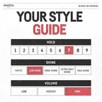 Immortal NYC Hair GEL STYLING WAX - Hypnotic, Maximum Firm Strong Hold, Low Shine Gel/Wax - Mens Water Based Pomade/Hair Wax, No Residue Hair Pomade - All Natural Gel/Wax for All Hair Types