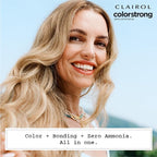 Clairol ColorStrong Permanent Zero Ammonia Hair Dye, 10.0 Extra Light Blonde - Big Sur Hair Color, Pack of 1