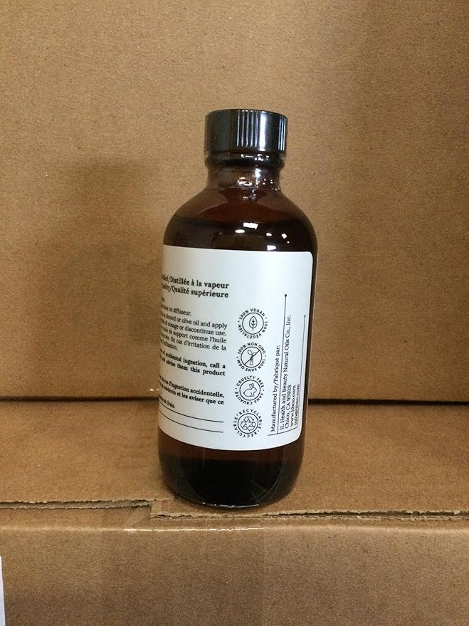 HBNO California Bottled Eucalyptus Essential Oil for Diffuser 4 fl oz (120ml) - Perfect Eucalyptus Oil Essential Oil for Aromatherapy & DIY