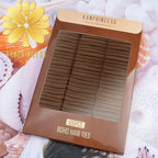 Nylon Brown Hair Ties - No Damage,Strong Soft Cotton Hair Bands Accessories for Thick Hair 100PCS Ponytail Holders for Women Girls