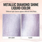 Oulac Pink Metallic Lipstick for Women, Pinky Purple Long Lasting Lip Color, Lightweight Oil Base Formula,Waterproof, No Transfer, also for Eyeshadow, Vegan MD02