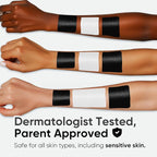 Blue Squid PRO Black and White Face Paint Stick - Waterproof Body Paint For Adults & Kids Eye Black Baseball, Eyeblack Softball -Hypoallergenic Twist-Up Non-Toxic Makeup Stick - Cosplay, Sports & SFX