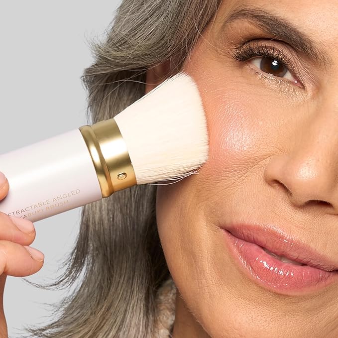 LAURA GELLER NEW YORK Holiday 2025 Limited Edition Baked Blush-n-Brighten Marbleized Blush - Skyline Sunset - Pink Color for Cheeks