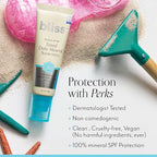 Bliss Block Star SPF 30 Daily Tinted Mineral Sunscreen with Zinc Oxide - All Skin Tones - 100% Mineral Broad Spectrum Sunscreen with Titanium Dioxide & Antioxidant Blend- 1.4 fl oz.