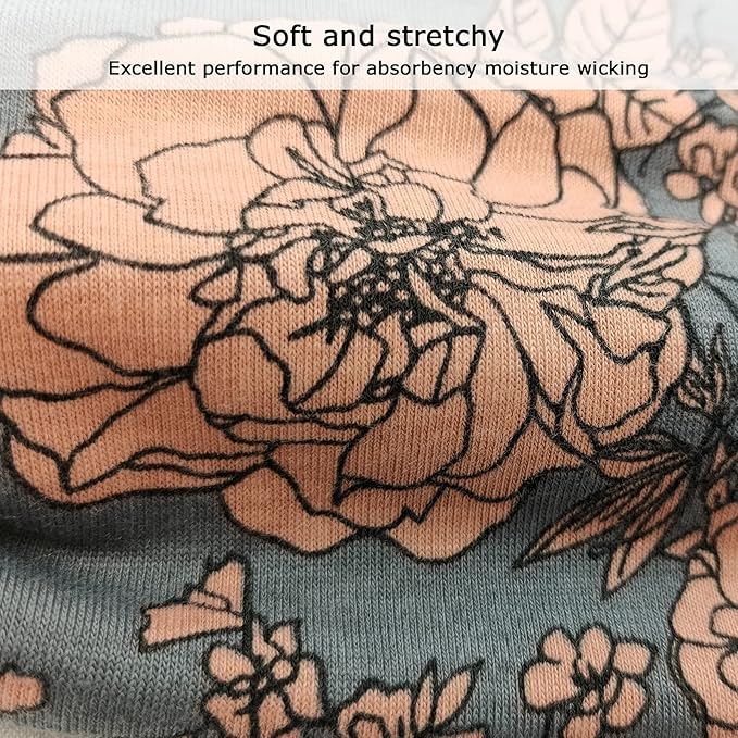 Boho Headbands For Women Fashion Wide Headband Yoga Workout Head Bands Hair Accessories Band 6 Pack