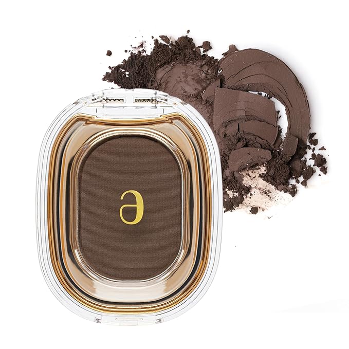 STEP BASIC 217 CHARCOAL BROWN, Longwear Eyeshadow Single, High-Pigment Eye Shadow Compact, Smooth & Blendable Colors, Crease-free (1.7g, 0.004 oz.)