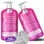 32 OZ Kit Hair Growth Shampoo and Conditioner Set for Women | Effective Hair Regrowth Treatment | Strengthening, Thickening & Soothing Formula for Healthy, Vibrant Hair | Salon Size