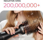 TYMO Hair Dryer Brush Blow Dryer Brush in One, 4 in 1 Ionic Hairdryer and Styler Volumizer with Oval Titanium Barrel, Hot Air Straightener for Smooth Frizz-Free Blowout, Gold