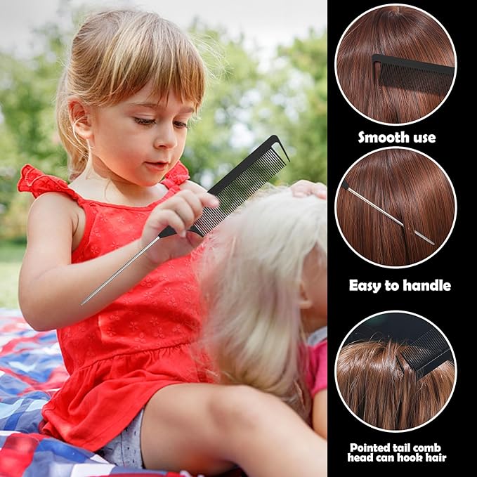 Hair Ties, 17 Colors Elastic Hair Rubber Bands, 2000 Pcs Baby Hair Ties with Hair Styling Tools Organizer Box for Girls, Women, Toddler