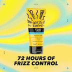 Got2B Curled Styling Cream, 6 Fl Oz, Curl Defining & Moisturizing Hair Cream for Coily & Curly Hair, Provides Frizz Control & Soft Feel for Type 3-4 Curls, Made with Vitamin E, Aloe Vera & Argan Oil