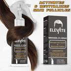 Elevate Hair Regrowth Treatment 5% Minoxidil Spray - Extra Strength Formula Professional Treatment for Hair Loss and Thinning for Regrowth - Stimulate Follicles for Men and Women 1 Month Supply