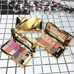 Glitter Eyeshadow Palette, 10 Colors Sparkle Shimmer & Matte Eye Shadow Highly Pigmented Waterproof Long Lasting Makeup Set (Color 8)