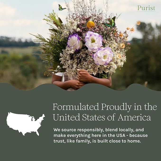 Purist Pure Split End Mist Spray | Seals & Smoothens Fragile Ends for Silky Shine & Lasting Softness | Lightweight Leave-In Split Ends Hair Treatment Spray for Hair | Made in USA, 4oz Bottle