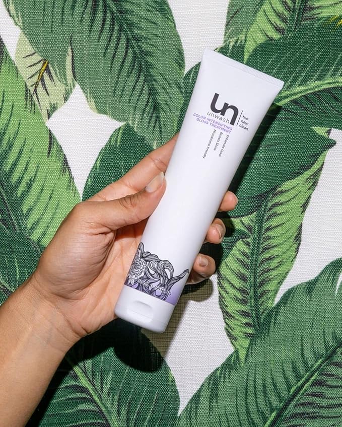 Unwash Color Intensifying Gloss Treatment - Color-Protecting, Salon-Quality Hair Treatment, Enhances Shine & Increases Vibrancy, Cruelty Free, Sulfate & Paraben Free, 5.1 oz