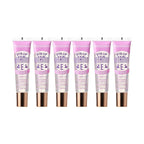 Ruby Kisses Broadway Vita-Lip Clear Lip Gloss (Vitamin E 6 Pack), Ultra-Hydrating & Soothing Formula with Multi-Vitamin Oils, High-Shine Non-Sticky Finish, Healing Lip Balm for Healthy Lips
