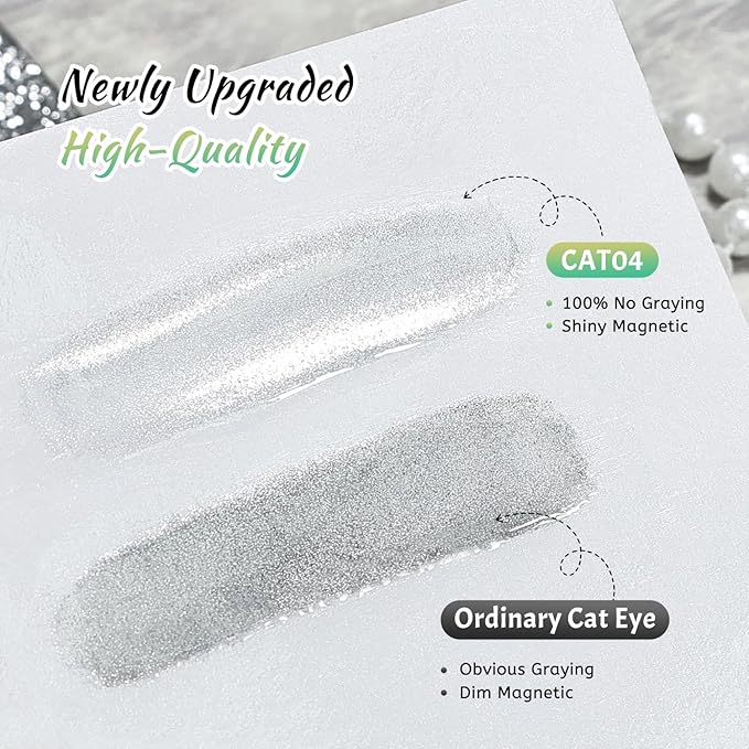 JODSONE 9 Green Colors Jelly Gel Nail Polish Set with Base Coat Top Coat Women's Holiday Gifts