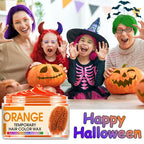 6 Color Temporary Hair Color Wax,Christmas Gifts,Stocking Stuffers for Kids, Blue Green Purple Pink Orange Red Hair Dye Natural Instant Hair Wax Color,DIY Temporary Hair Color for Kids Teens Women Men