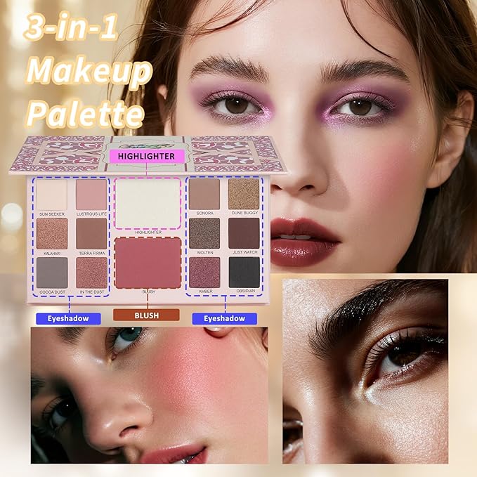 Makeup Kit for Women full Kit Makeup Set for Teens Girls Teenagers Eyeshadow Palette Foundation Makeup Gift Set for Women Makeup Kit for Teens