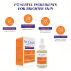 Vitamin C Face Oil Serum – 5% Oil-Soluble Vitamin C (THD Ascorbate) & Peptide Complex (Matrixyl 3000) – Hydrating with Squalane, Rosehip & Pomegranate – For Dry or Mature Skin– 1 fl oz