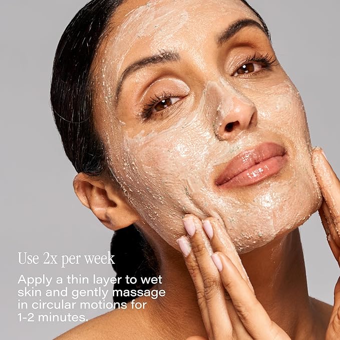 SKINN DermAppeal Microdermabrasion Face Scrub - Professional-Level Exfoliating Facial Scrub with Headband for Mess-Free Application - Daily Skin Care for Wrinkles & Fine Lines & Smooth, Glowing Skin