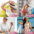 Hair Ties Bracelets for Women, 24PCS Boho Hair Accessories in 12 Colors - 5 Styles, No Damage for Thick Hair