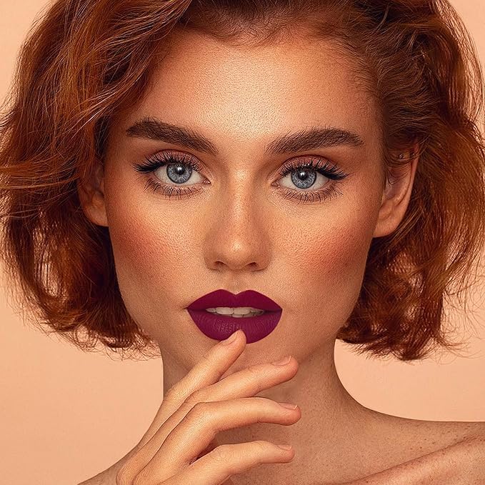 Magenta Lipstick Matte for Women Color Stay Long Lasting Lipstick Smudgeproof Liquid Lipsticks Cruelty Free Lip Color, DM07 Magenta Love