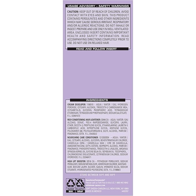 SoftSheen-Carson Dark and Lovely Fade Resist Rich Conditioning Color, Light Golden Blonde 384 (Pack of 2)