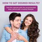 NuBest Hair Xtra - Hair Growth Vitamin for Faster Hair Growth | Natural Hair Thickening with Biotin, Zinc, MSM, B Vitamins, Choline - Hair Supplement, Hair Regrowth | 1 Month Supply