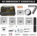 Pinch Provisions Shemergency Kit for Her, 40 Emergency Essential Items, Compact, Multi-Functional Pouch, Gift for Women, Birthday, Bachelorette Parties, and More!