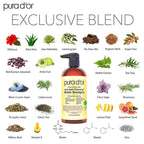 PURA D'OR Anti-Thinning Biotin Shampoo & Conditioner Original Gold Label Set (16oz x2) – CLINICALLY TESTED Formula for Volume, Strength & Thicker-Looking Hair – Helps Reduce Breakage For Women & Men