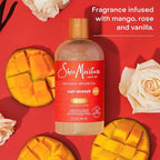 SheaMoisture Curl Stretch Shampoo Kalahari Melon Oil Infused with Hyaluronic Serum, Cleanses and Hydrates for Strong and Soft Curls, for Type 4 Hair 13 Fl Oz