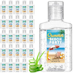 24 Pcs Mini Aloe Vera Gel 1oz Soothing Moisture Aloe Gel Travel Size Aloe Vera Gel Moisturizing Face Skin Aloe Vera Gel Bulk for Thank You Gifts Summer Beach Wedding Party Supplies (Beach)