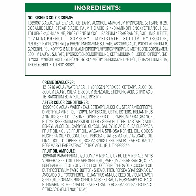 Garnier Hair Color Nutrisse Nourishing Creme, 22 Intense Blue Black (Mulberry) Permanent Hair Dye, 2 Count (Packaging May Vary)