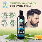 Nature’s Brand - Herbal Choice Mari Organic Hair Gel, 8 Oz - All-Day Hold for Curly & Straight Hair, Nourishing, Rosehip & Olive Oil Gel with Sweet Orange, Lemongrass - Hydrates Color-Treated Hair