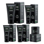 Tiege Hanley 90 Day Large Skin Care Set for Men, Advanced Routine, System Level 2, Daily Face Wash, Facial Scrub, Two Moisturizers, and Eye Cream for Healthy Skin, Men’s Skin Care, 5 Piece Kit