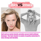 Multy-Colored Hair Ties, 120 PCS Large Elastic Bands, No Damage Ponytail Holders for Thick Hair, Women, Men and Girls