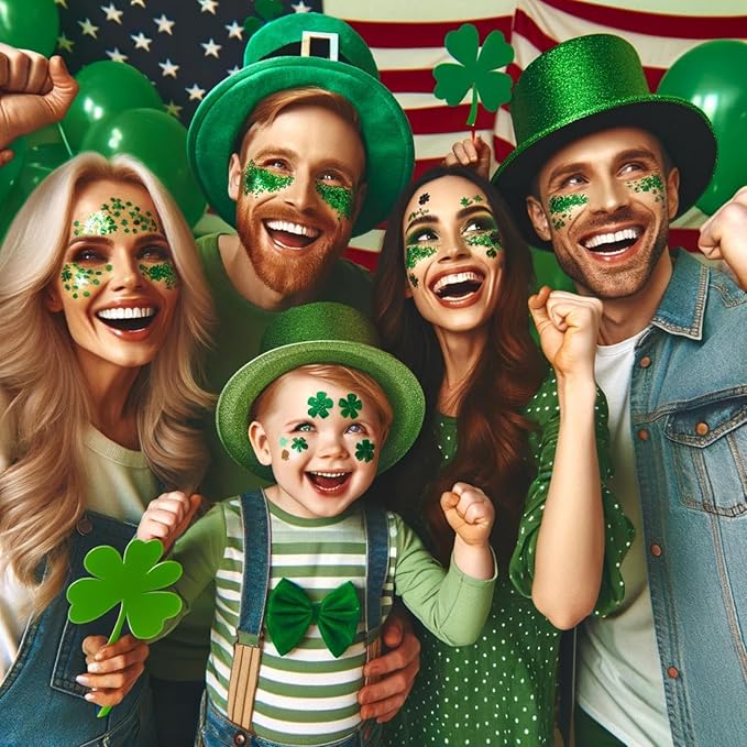 MEICOLY Green Body Glitter Stick,Christmas Hair Glitter Stocking Stuffers for Women,Green Accessories for Spirit Week,Alien Face Glitter,St Patricks Day Accessories,Chunky Glitter for Mardi Gras