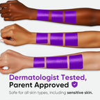 Blue Squid PRO Purple Face Paint Stick - Waterproof Body Paint for Adults & Kids Colored Eye Black Baseball, Eyeblack Softball -Hypoallergenic Twist-Up Non-Toxic Makeup Stick for Cosplay, Sports & SFX