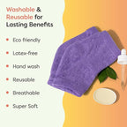 ZenToes Moisturizing Socks for Cracked Heel Treatment, Vitamin E, Olive Oil and Jojoba Oil Heel Socks, Stocking Stuffers for Women, Spa Self Care Gifts for Women (Fuzzy Lilac Purple, Regular)