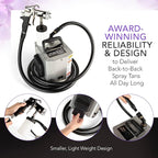 Norvell Mobile Z3000 Professional HVLP Spray Tan Machine with 10-Foot Hose & Z-Gun – Powerful and Built To Last, Premium Lightweight Self Tan Applicator for Flawless, Even, Natural Looking Results