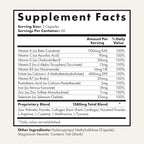 Foundation Skincare UnTangled Hair Vitamins (60-day supply) - Collagen & Biotin Supplement for Women & Men, Visibly Thicker, Faster Hair Growth